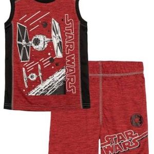 NWT Star Wars Tank & Shorts Set - Size 4